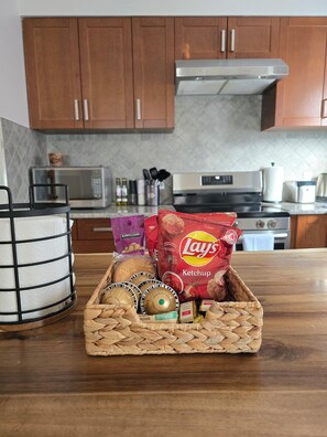 Microwave, oven, stovetop