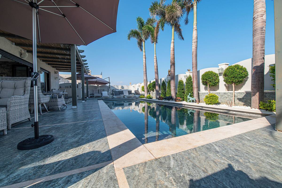 Deluxe-Suite, Poolblick | Ausblick vom Zimmer