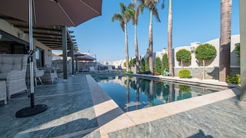 Suite – deluxe, bassengutsikt | Utsikt fra rommet