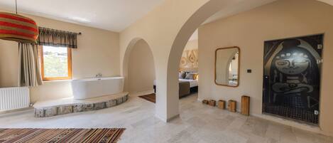 Habitación doble superior | Espacio para trabajar con laptop, insonorización y wifi gratis