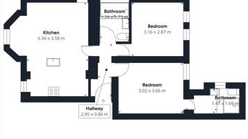 Apartamento | 2 quartos