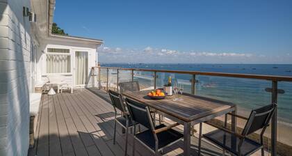 Large Luxury water front property with private direct beach access and panoramic sea scapes from eve