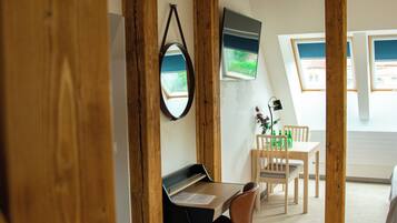 Suíte estúdio conforto | Quartos à prova de som, Wi-Fi de cortesia, roupa de cama