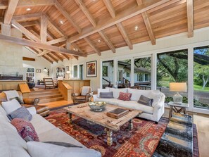 スマートテレビ、暖炉、テレビゲーム、DVD プレーヤー