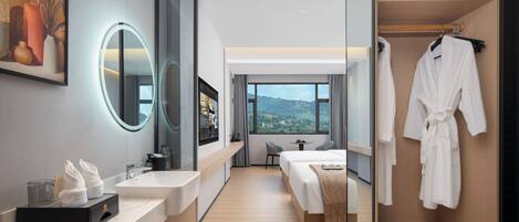 Ropa de cama de alta calidad, colchones Select Comfort y escritorio