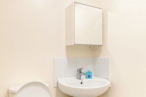 Shower, toilet paper