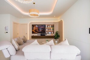 42-inch LED TV with cable channels