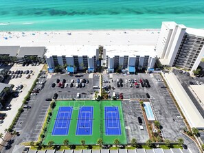 Exterior - NEW Listing, FREE Golf&Perks! Mariner West 504, Heated Pool, Tennis & Grills! (Panama City Beach)