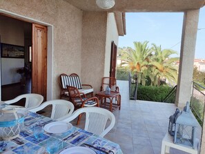 Condo, Sea View | Terrace/patio - Family Apartment With Balcony In Budoni (Budoni)