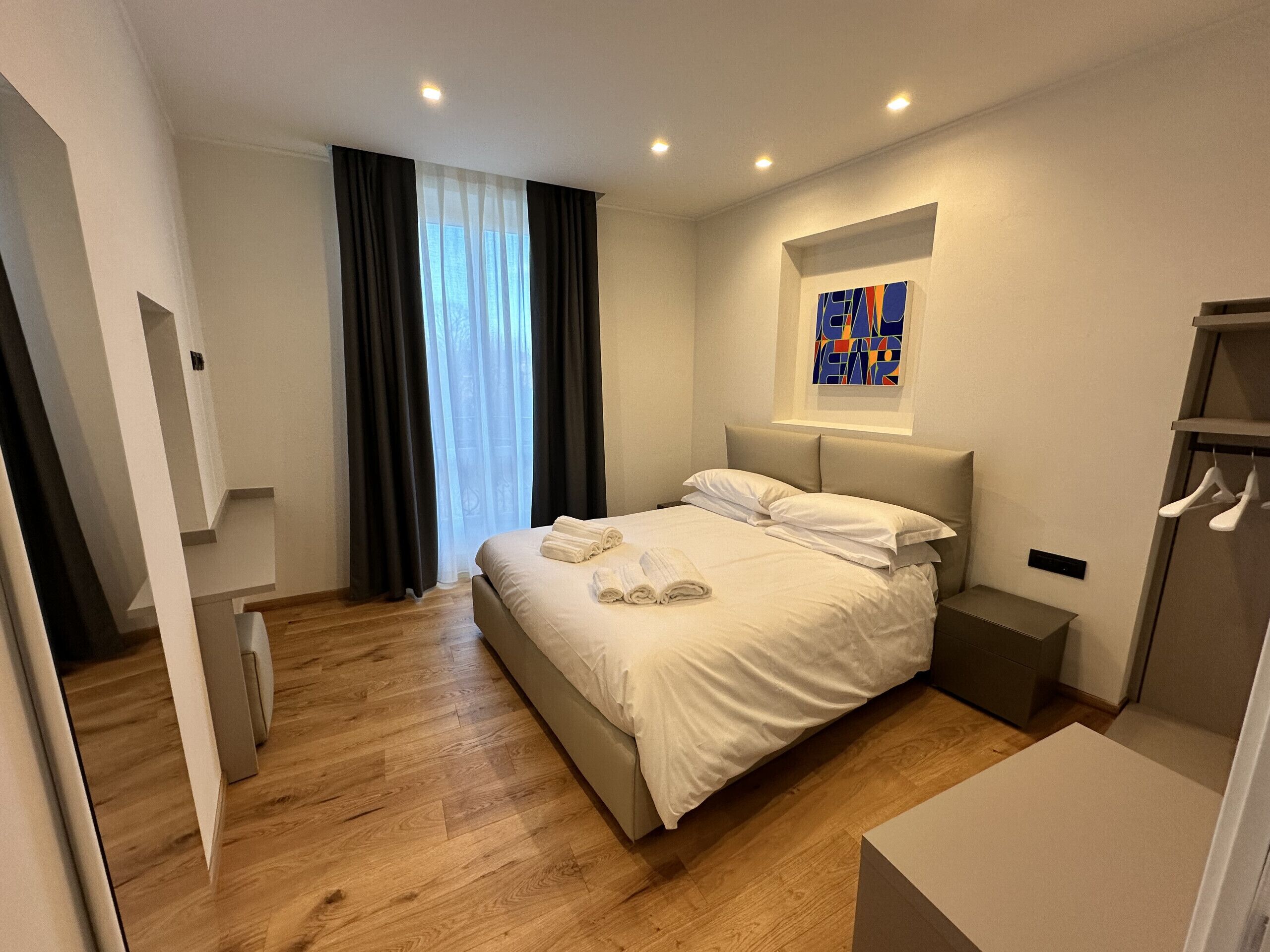 1 slaapkamer, een kluis op de kamer, gratis wifi, beddengoed