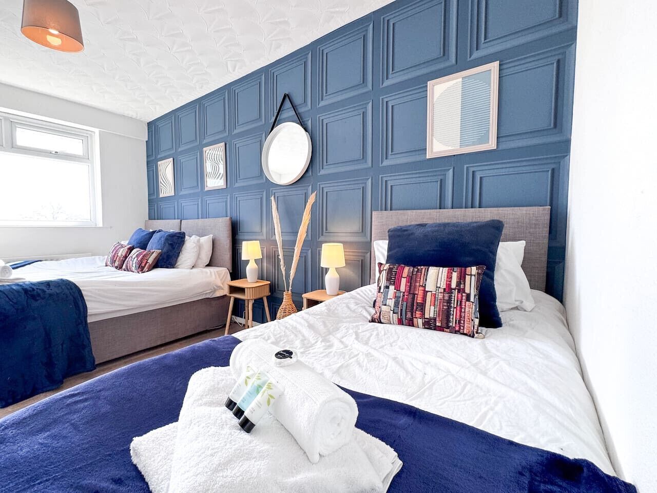 3 bedrooms, desk, iron/ironing board, WiFi