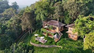 Luxury Mountain Villa with spectacular views surrounded by pristine forest