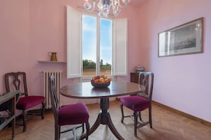 Condo, City View | Dining room