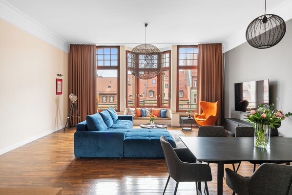 Apartament R506 | 2 sovrum, strykjärn/strykbräda, gratis wi-fi och sängkläder