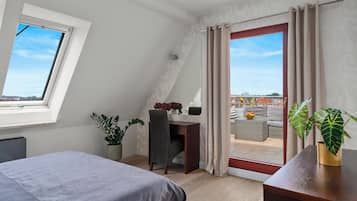 2 habitaciones, tabla de planchar con plancha y wifi gratis