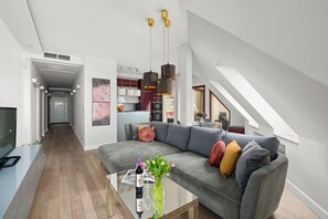 Apartament R510 | 2 soverom, strykejern/-brett, wi-fi (inkludert) og sengetøy
