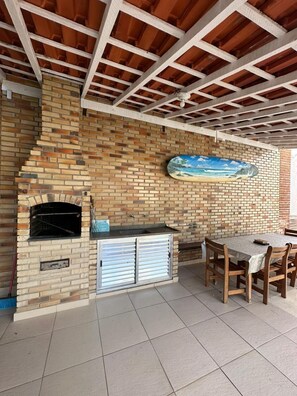 Terrace/patio - Hostel Litoral Peruíbe (Peruíbe)