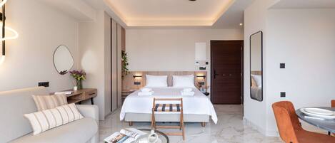 Desk, iron/ironing board, travel crib, free WiFi