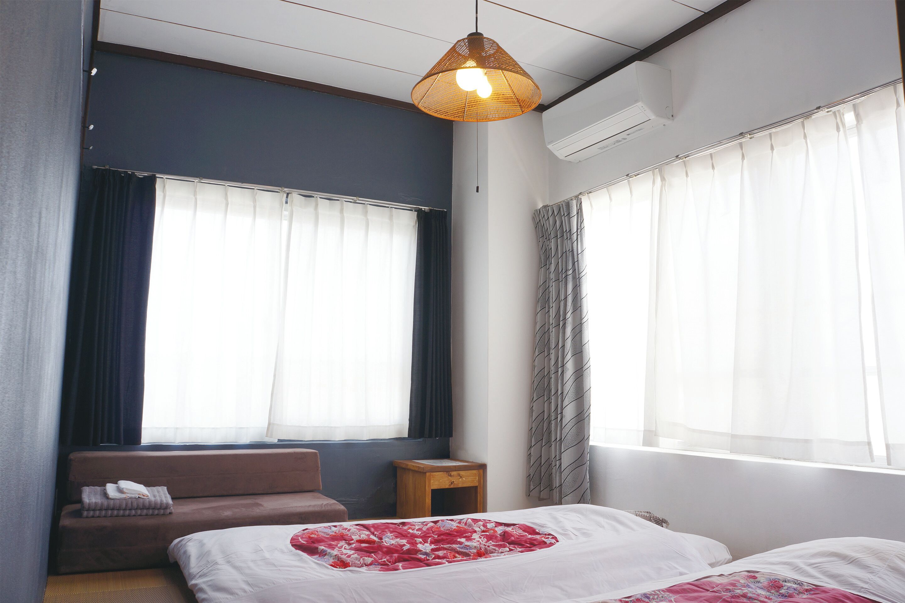 Familielejlighed - ikke-ryger (Kameishi 2F) | 2 soveværelser, gratis Wi-Fi, sengetøj