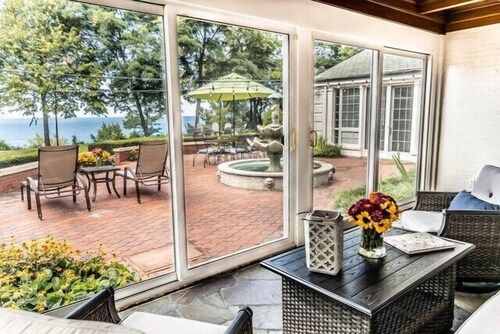 Lakefront Home with 375 Feet Of Private Beach!