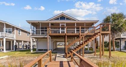 OIB Traditions-Home on the Canal/2King Beds/Dock!