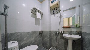 Bruser på badeværelset