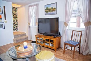 Smart TV, video games, DVD player, books