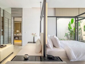 5 habitaciones, tabla de planchar con plancha, internet y ropa de cama