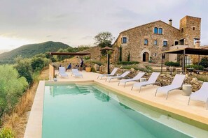 Una piscina climatizada