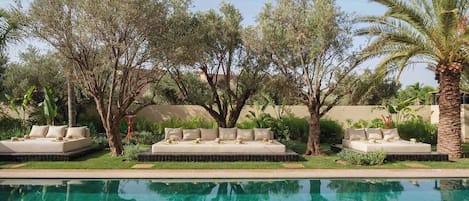 Una piscina climatizada