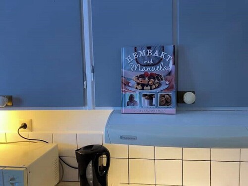 Lägenhet med öppen spis 90kvm, läcker design