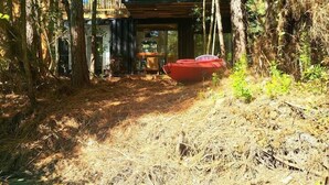 Property grounds - Waterfront Container House (Grimes County)