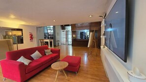 32-inch Smart TV with cable channels