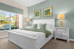 4 bedrooms, travel cot, WiFi, bed sheets
