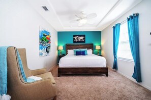 5 makuuhuonetta, silitysrauta/-lauta, Wi-Fi, vuodevaatteet