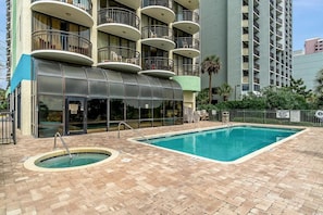 Indoor pool - Beachfront 1BR Condo with Stunning Views (Myrtle Beach)