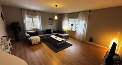 Ljungaverk 110kvm lägenhet med 3 sovrum öppen spis