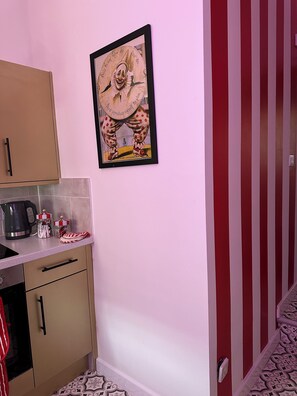 Private kitchen - Enjoyable 2-bedroom apartment with WiFi in Blackpool (Blackpool)