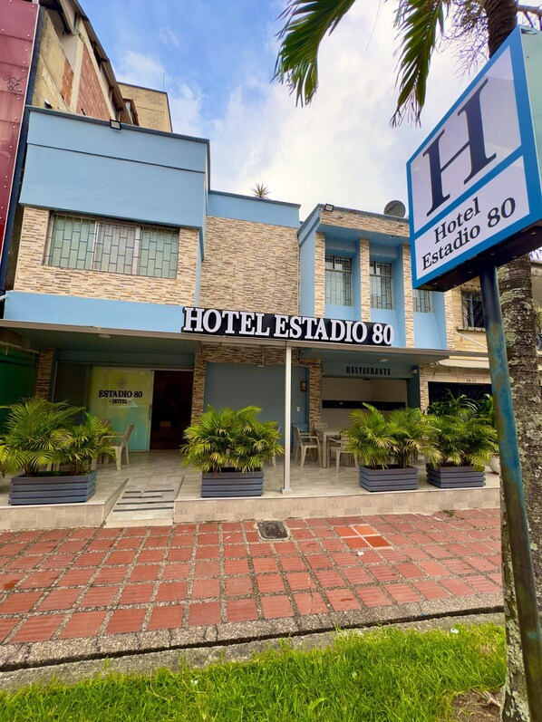 Façade de l’hébergement