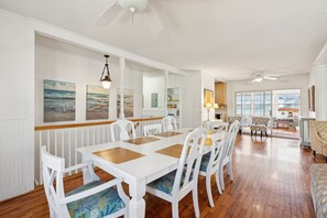Dining - 2nd Story Duplex w/ Porch~2 Min Walk to Beach ~ Family Friendly ~ Dog Friendly  (Isle of Palms)