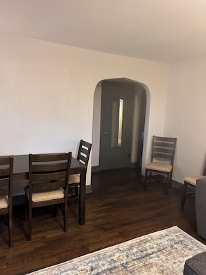 Dining - Renovated stone farmhouse- Quiet Country Stay (Beloit)
