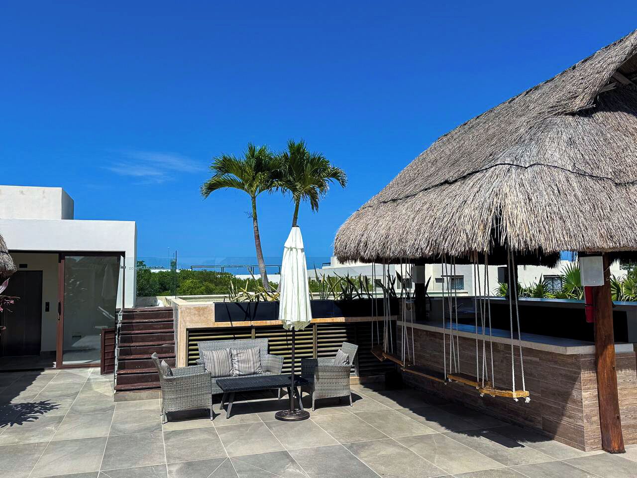 Rooftop terrace