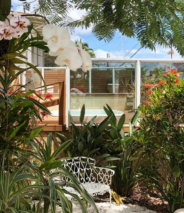 Façade de l’hébergement