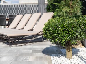 Terrace/patio - Luxury Kastela Villa with Heated Pool and Lounge Area - Four Bedroom Villa (Kastel Stari)