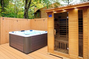 Outdoor spabad