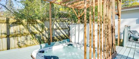 Bain à remous extérieur
