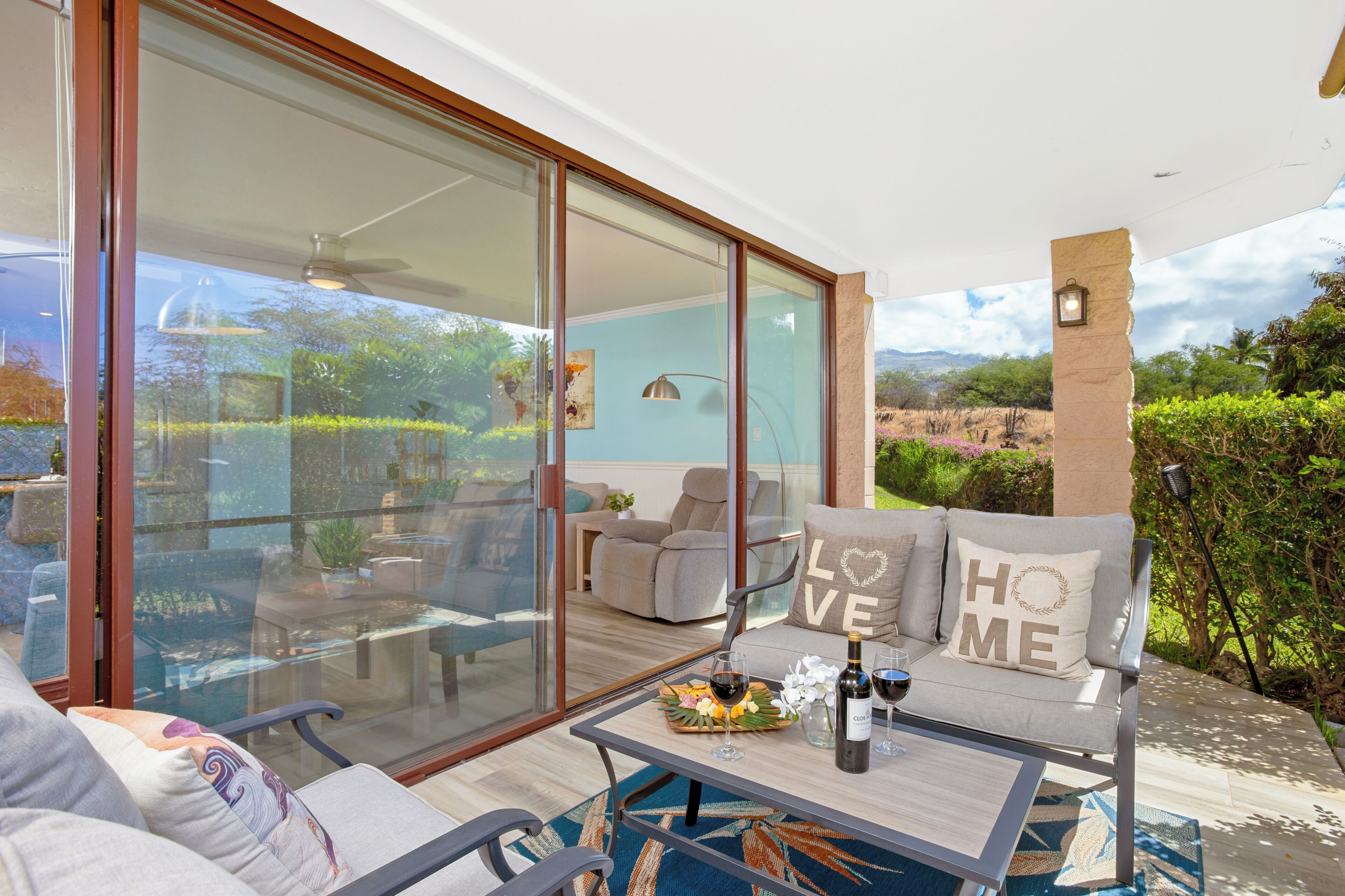 Family Apartment, 1 King Bed with Sofa bed, Garden View (1 BR 1011) | Terrace/patio