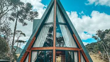 Eenvoudige chalet | Terras