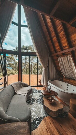 Basic Chalet | Interior - Recanto Lavi (Urubici)