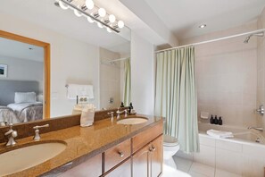 Hair dryer, towels